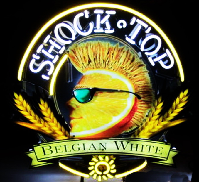 Shock Top Beer Neon Signs Custom LED Neon Light Signs